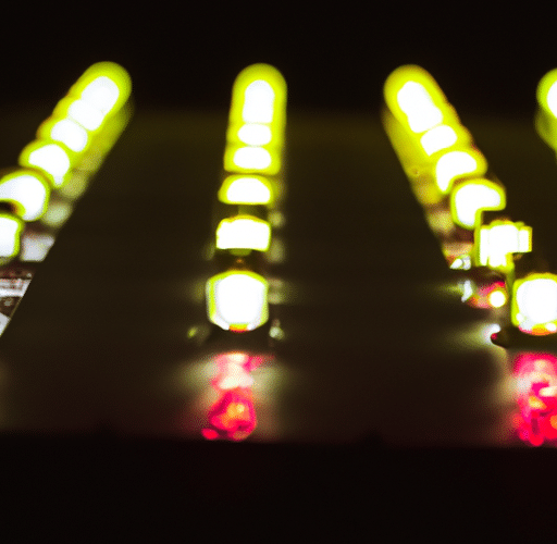 Zalety oświetlenia LED w maszynach: dlaczego warto inwestować w nowe technologie?