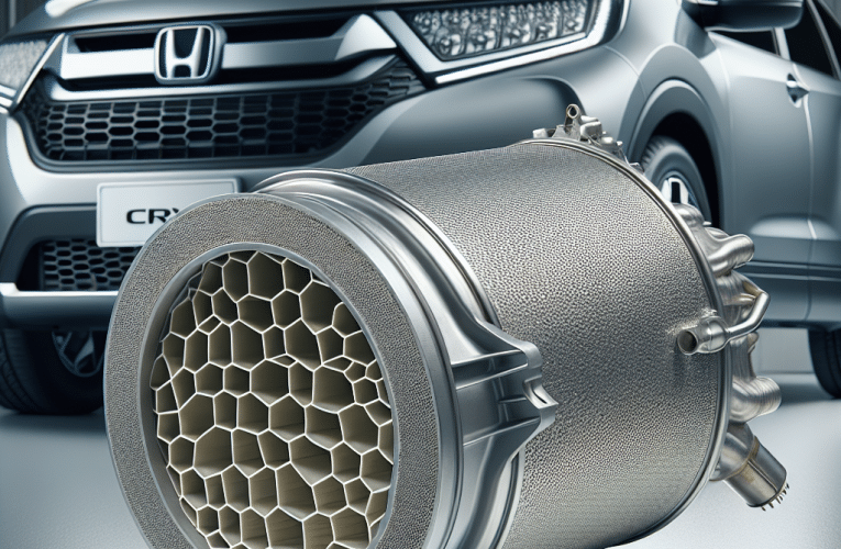 DPF Honda CR-V: Kompleksowy poradnik czyszczenia filtra cząstek stałych