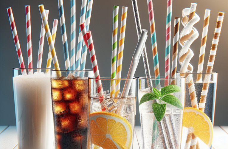 Słomki do drinków: Jak wybrać ekologiczne i stylowe akcesoria do Twoich ulubionych koktajli