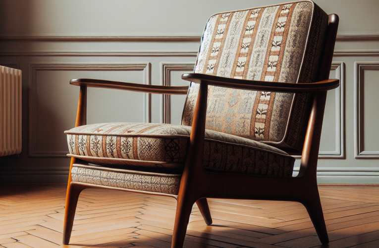 Fotel PRL – jak nadać retro stylu nowoczesnemu wnętrzu?