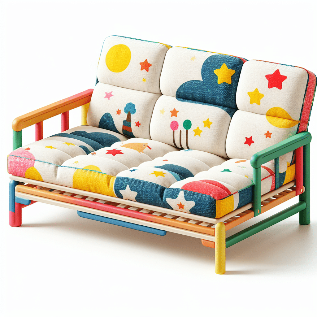 materac futon dla dzieci