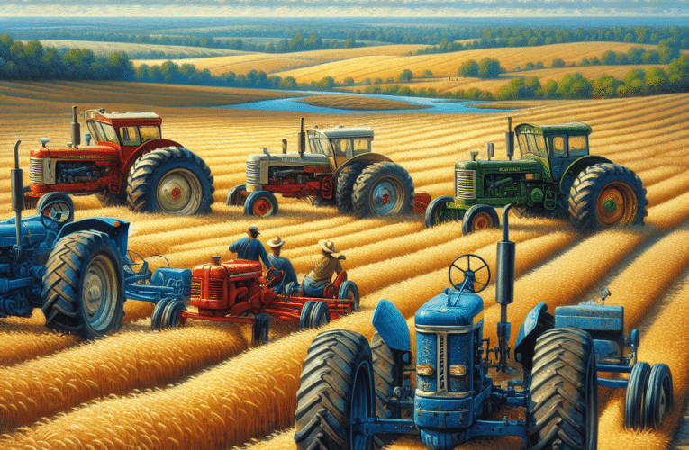 Traktory – klucz do efektywnej pracy w rolnictwie: poradnik wyboru idealnego modelu