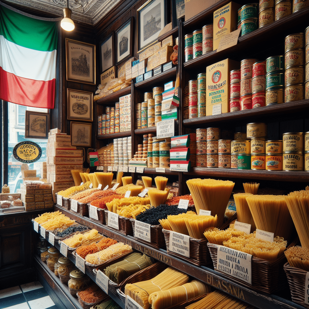 makarony włoskie sklep