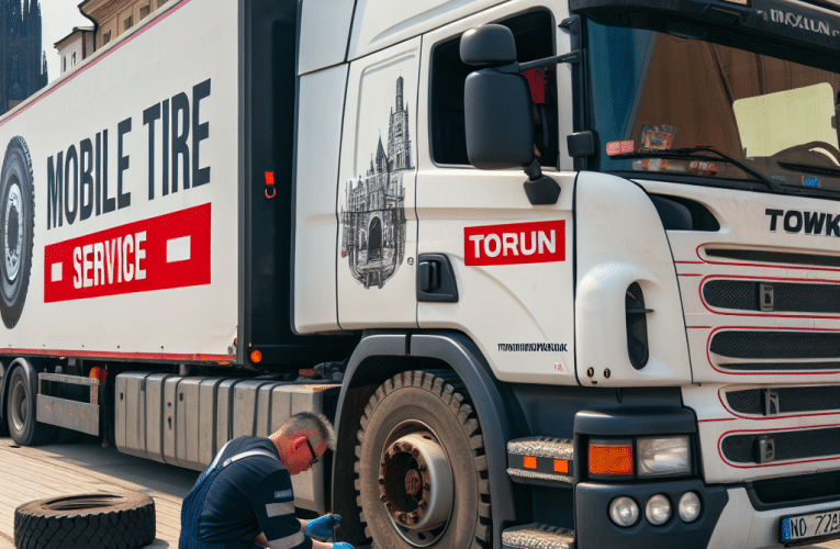Mobilna wulkanizacja TIR w Toruniu: kompleksowa obsługa na drodze dla ciężarówek