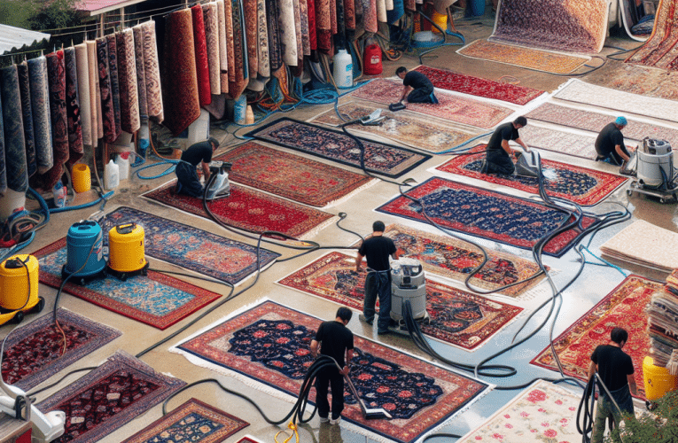 Pranie dywanów na Mokotowie: Jak efektywnie czyścić dywany w domowych warunkach?