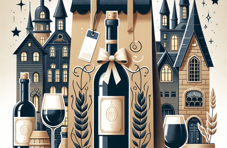 Torebka papierowa na wino – jak kreatywnie i elegancko zapakować prezent?