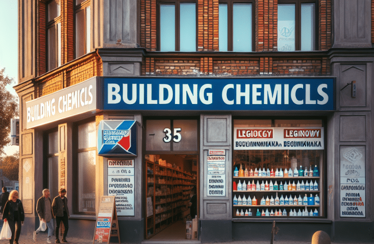 Chemia budowlana Legionowo – gdzie znajdziesz najlepsze produkty do budowy i remontu?