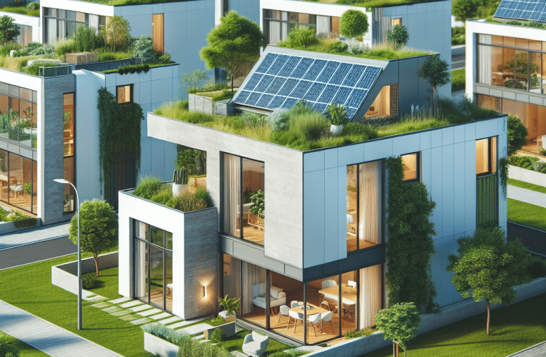 Nowoczesne domy energooszczędne – jak projektować i budować by oszczędzać energię i dbać o środowisko?
