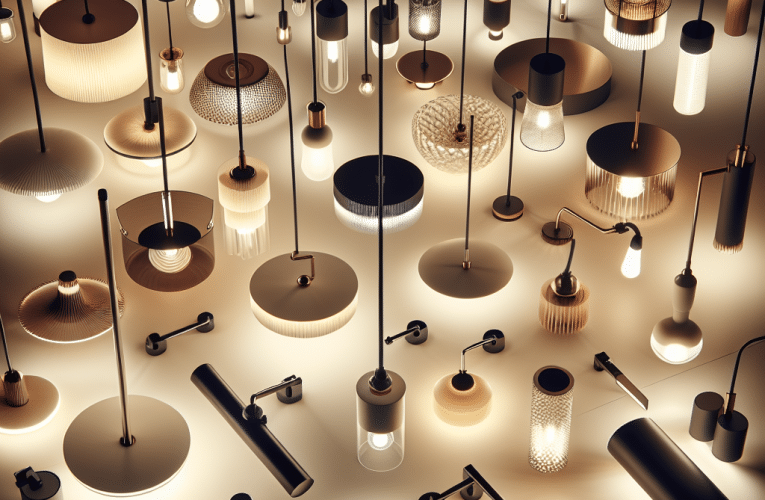 Modne lampy sufitowe – jak wybrać idealne oświetlenie do każdego wnętrza?