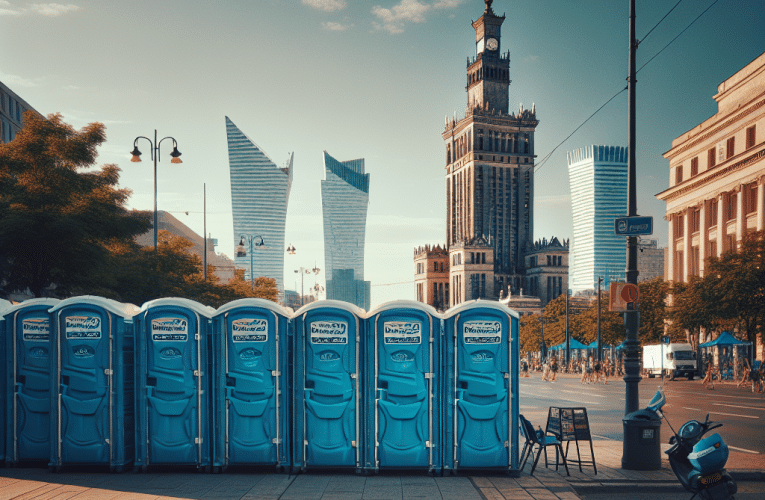 Toalety przenośne w Warszawie – Kompletny przewodnik po dostawcach i ich ofertach
