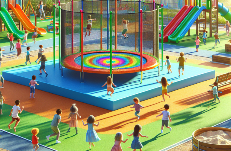 Trampolina na plac zabaw – jak wybrać i bezpiecznie zainstalować?