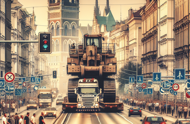 Transport maszyn Szczecin – jak skutecznie i bezpiecznie przewozić ciężki sprzęt w regionie?
