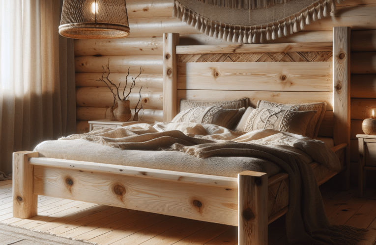 Łóżko olchowe – zalety i zastosowania w nowoczesnych wnętrzach