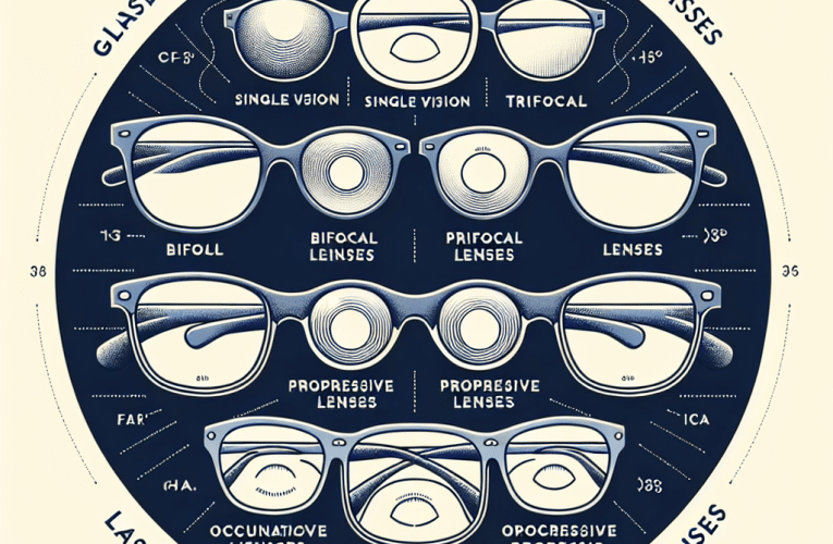 Rodzaje szkieł okularowych: Jak wybrać najlepsze dla Twojego wzroku?
