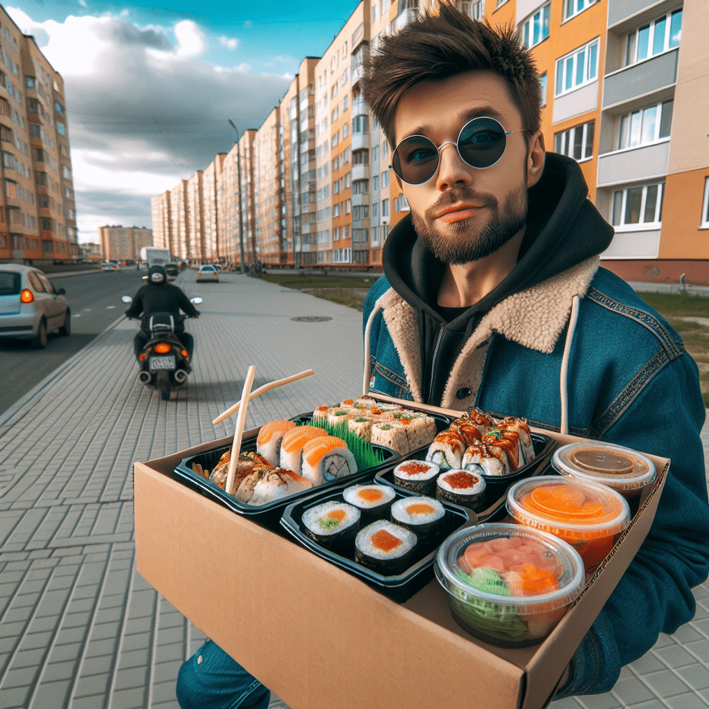 sushi bródno dostawa