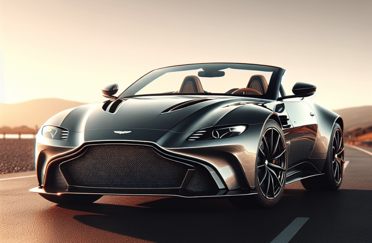 Aston Martin Vantage V8 Roadster – Ikoniczny Kabriolet i Jego Niezwykłe Cechy