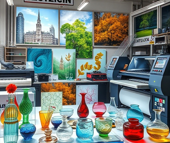 Jak wybrać najlepsze technologie do drukowania na szkle w Szczecinie?