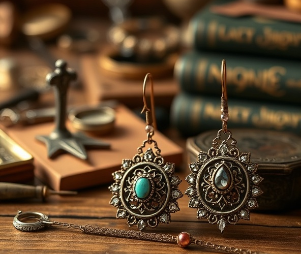 Jak rozpoznać kolczyki antyczne i zadbać o ich wartość na rynku?