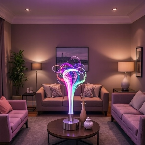 lampka światłowodowa