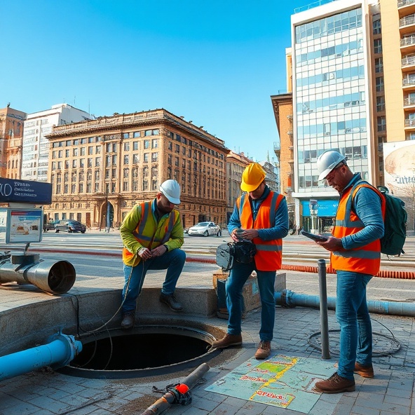 lokalizacja wycieków wody warszawa