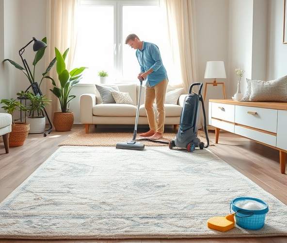 Jak efektywnie zorganizować pranie dywanów na Ursynowie: 5 kroków do czystości i świeżości w domu