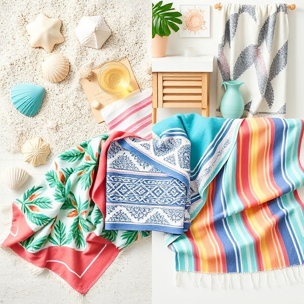 ręcznik z nadrukiem