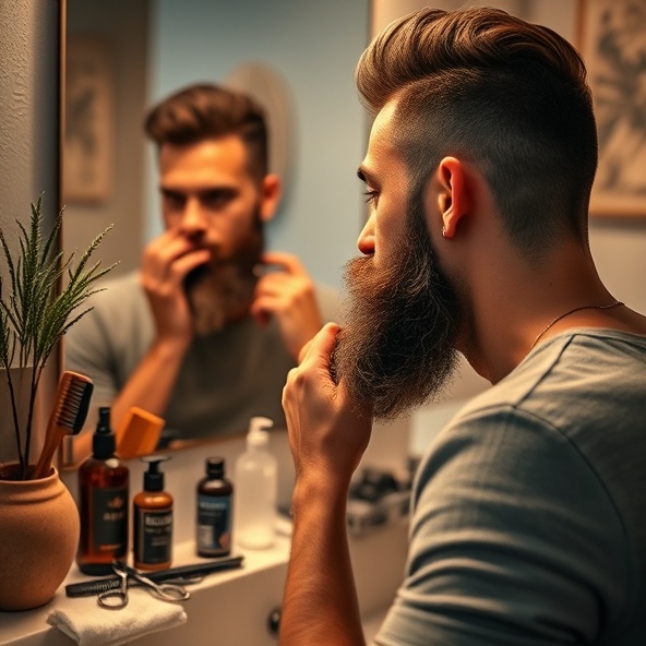 sposób na gęsty zarost