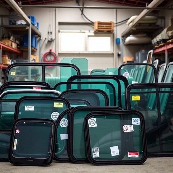 używane szyby autobusowe