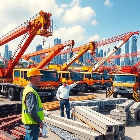 wynajem dźwigów samochodowych