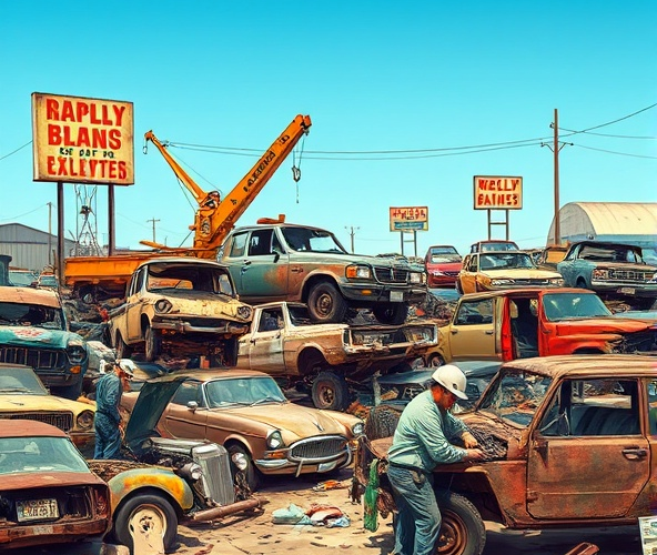 Jak skutecznie sprzedać złom samochodowy: krok po kroku do najlepszej oferty