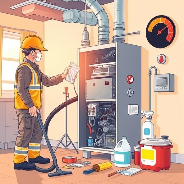 czyszczenie pieców gazowych