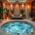 Jak zaaranżować idealne jacuzzi w domu aby maksymalnie wykorzystać jego potencjał? jacuzzi w domu