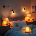 lampki nocne do sypialni
