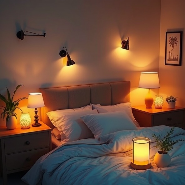 lampki nocne do sypialni