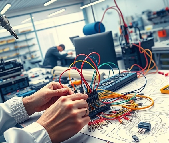 Jak skutecznie zrealizować montaż wiązek w projektach elektronicznych?