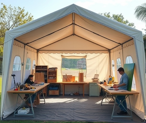 Jak wybrać idealny namiot warsztatowy do różnych zastosowań?