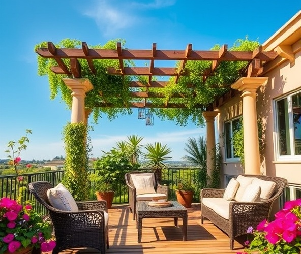 Jak wybrać idealną pergolę na taras aby maksymalnie wykorzystać przestrzeń?