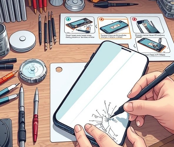 Jak skutecznie naprawić zbity tył iphone 14 pro max – krok po kroku do samodzielnej regeneracji?