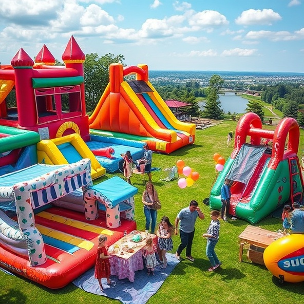 wynajem dmuchańców płock