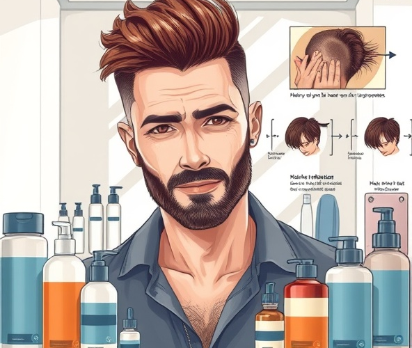 Jak skutecznie dobrać suplementy i pielęgnację, aby zatrzymać wypadanie włosów u mężczyzn
