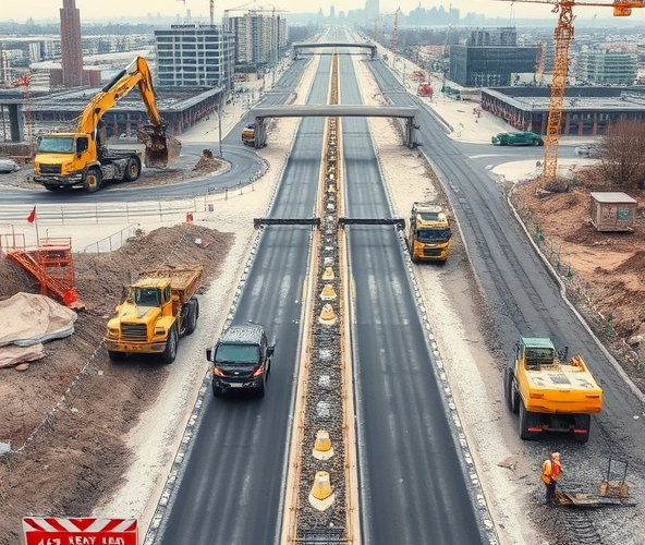 Jak efektywnie zaplanować i wykonać drogi dojazdowe do budowy w Warszawie