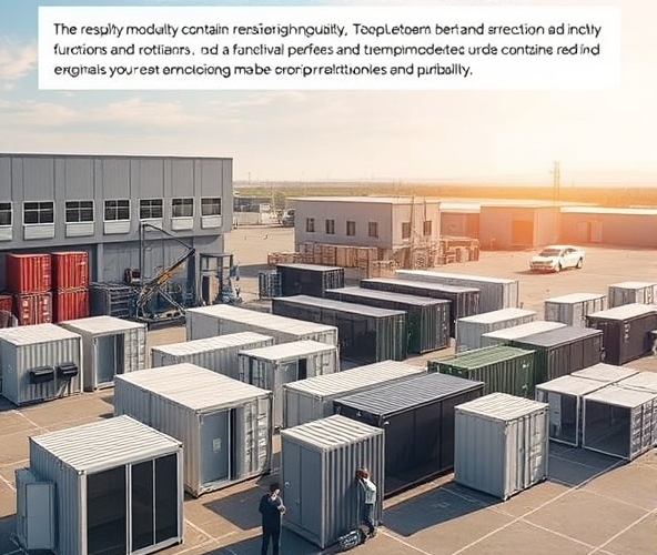 Jak wybrać odpowiedniego producenta kontenerów modułowych, aby zapewnić wysoką jakość i funkcjonalność dla swojej firmy