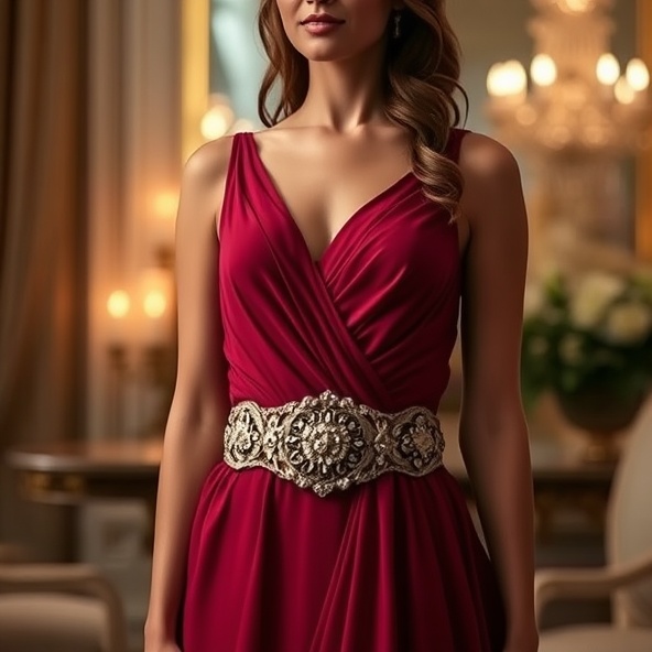 ozdobny pasek do sukni