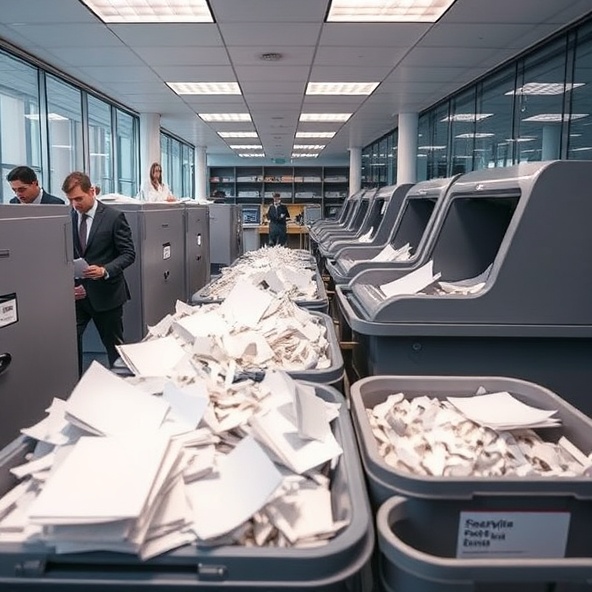 profesjonalne niszczenie dokumentów