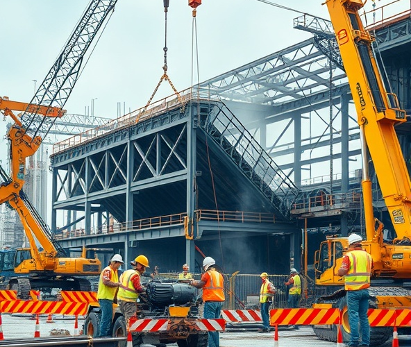 Jak zapewnić bezpieczeństwo i efektywność podczas rozbiórki konstrukcji stalowych