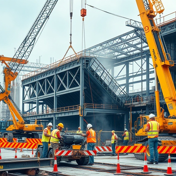 rozbiórki konstrukcji stalowych