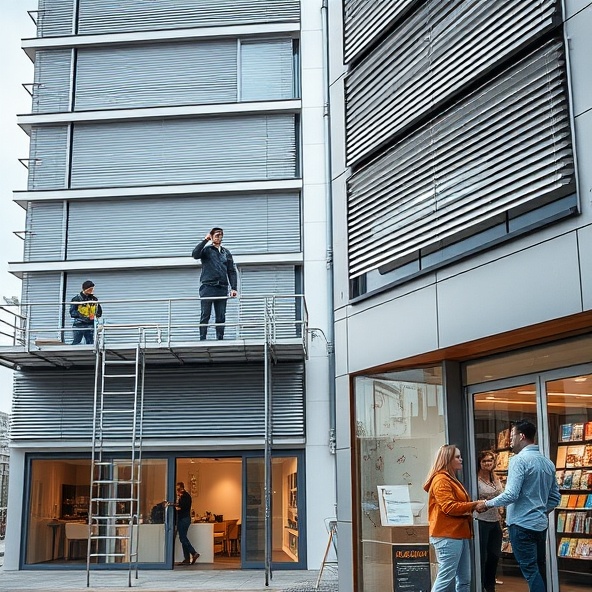 żaluzje fasadowe katowice