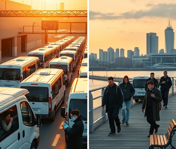 Czy busy z kierowcą w Warszawie obniżą koszty dowozu na dwie zmiany?