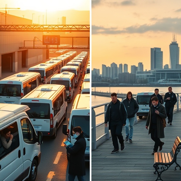 busy z kierowcą warszawa