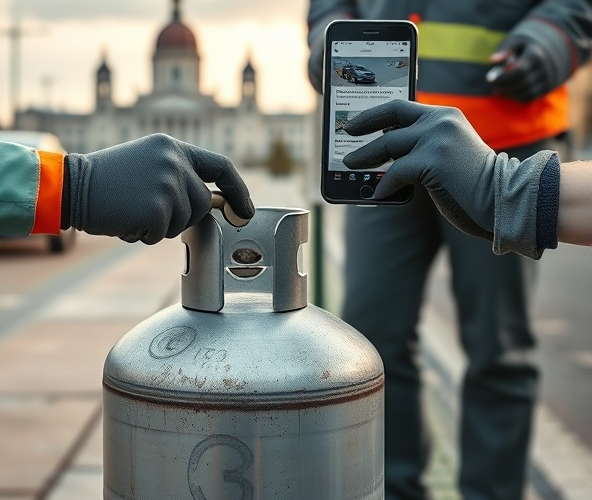 Jak potwierdzić legalność używanej butli z gazem w Warszawie z OLX?